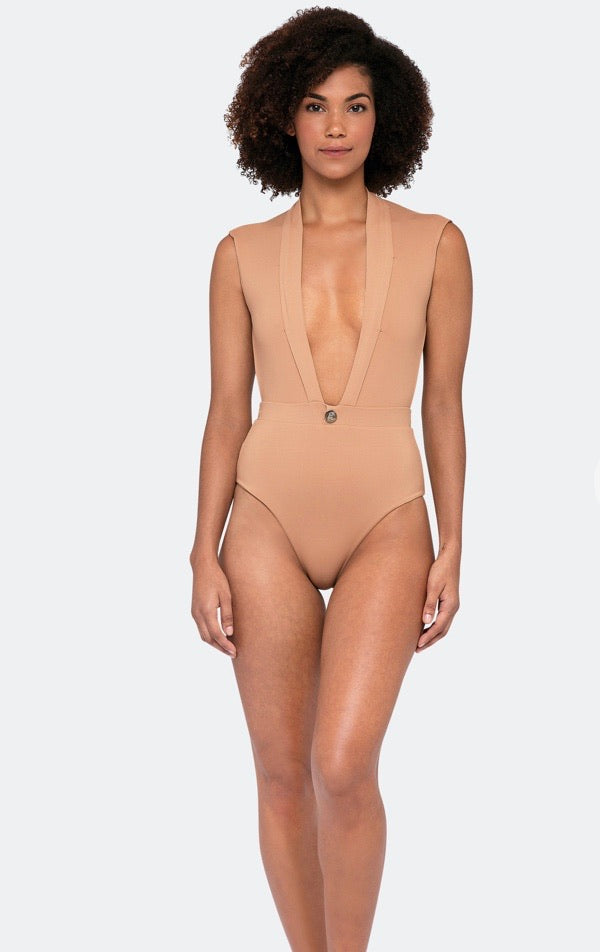 Revel Rey Gene One Piece in Tan